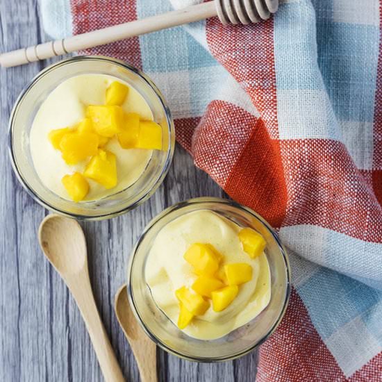 Fresh Mango Mousse