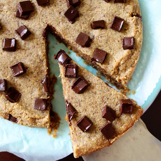 Flourless PB Cookie PIe