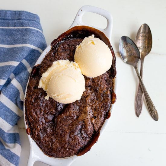 Southern Chocolate Cobbler