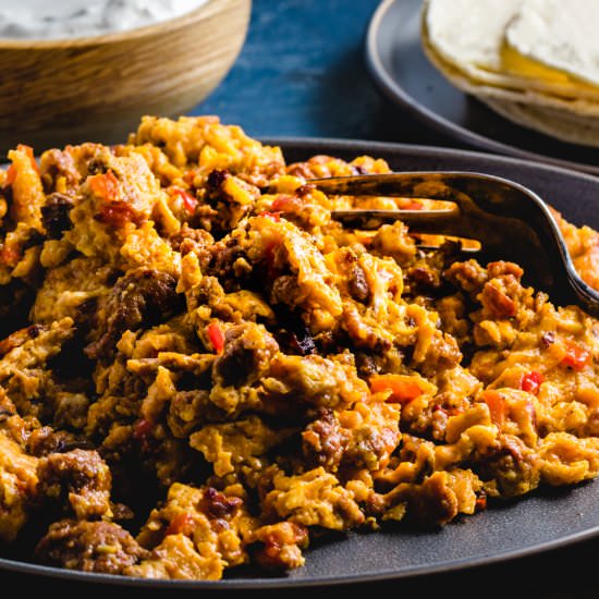 Chorizo and Eggs