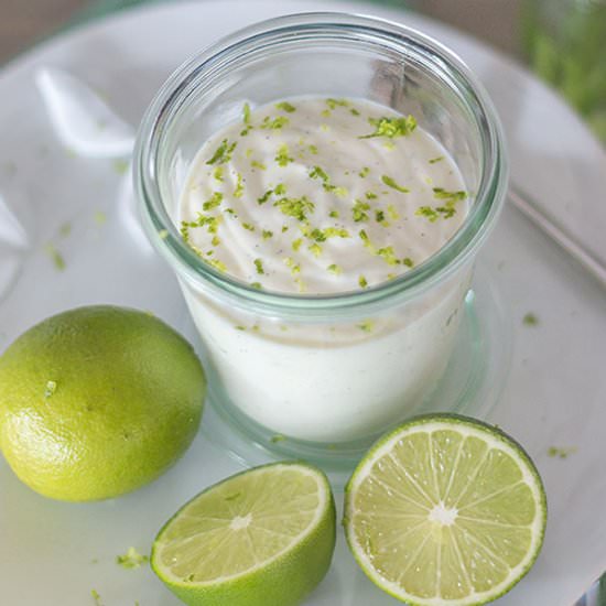 Yoghurt Lime Mousse