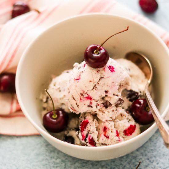 Paleo Cherry Garcia Ice Cream