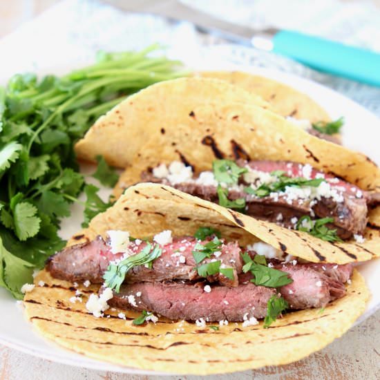 Cajun Steak Tacos