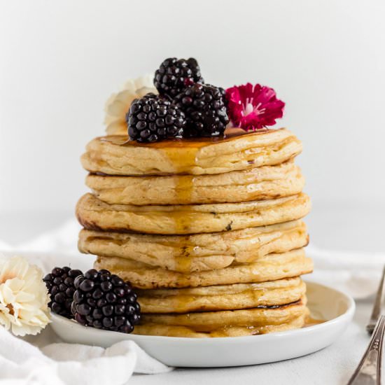Cottage Cheese Protein Pancakes