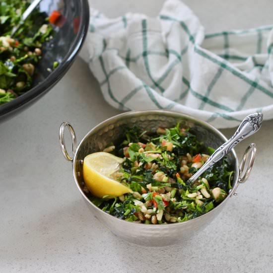 Kale Tabbouleh Salad