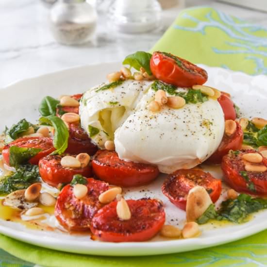 Mozzarella with tomato