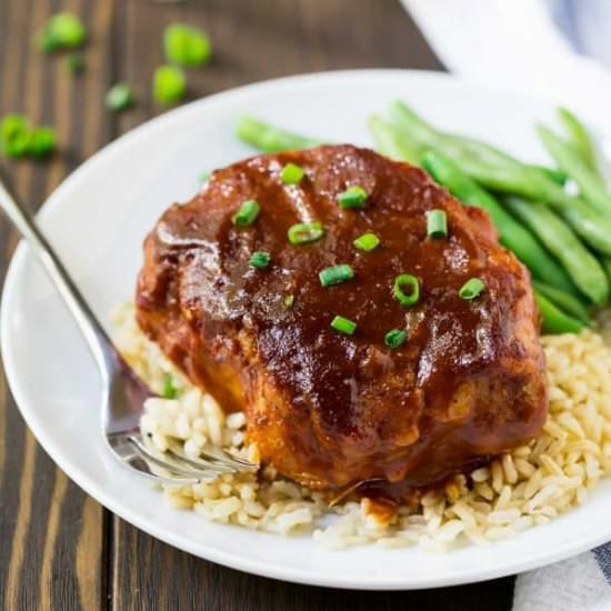 Slow Cooker BBQ Pork Chops