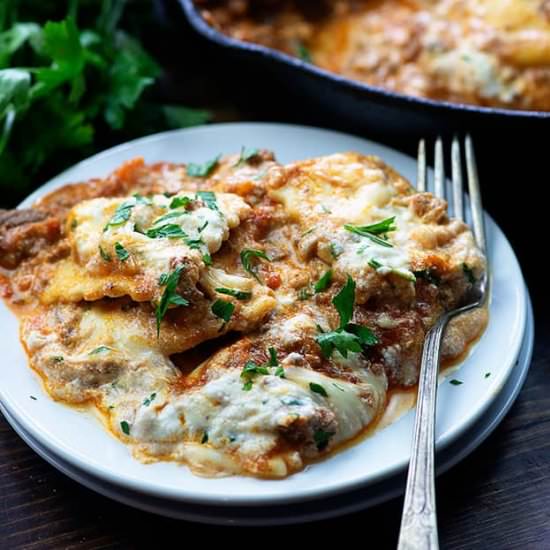 SKILLET LASAGNA