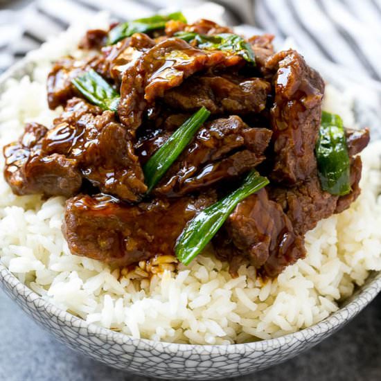 Slow Cooker Mongolian Beef