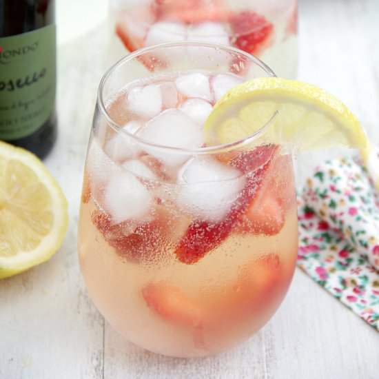 Prosecco Lemonade Punch