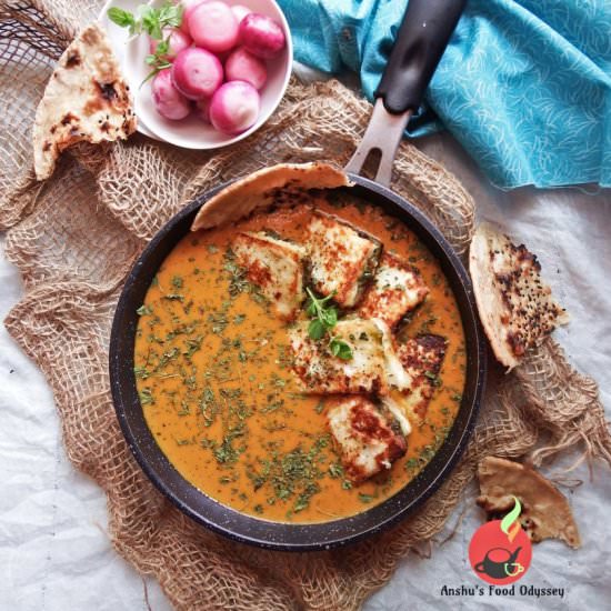 Restaurant Style Paneer Pasanda
