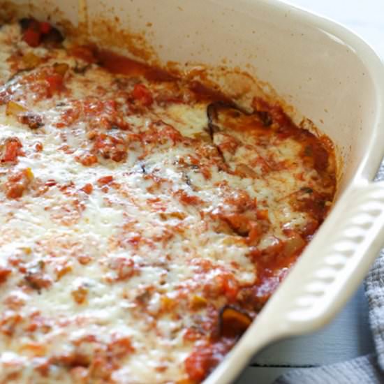 Baked Ratatouille With Cheese