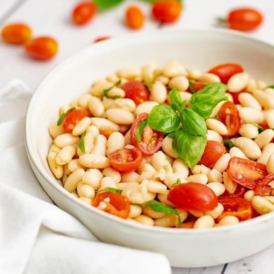 Vegan Cannellini Bean Salad