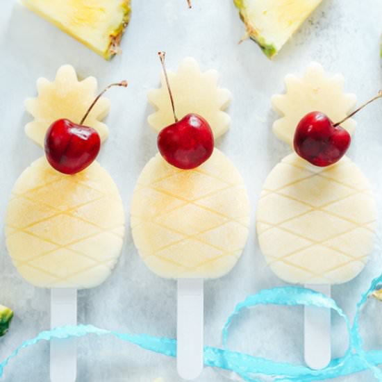 Piña Colada Ice Pops