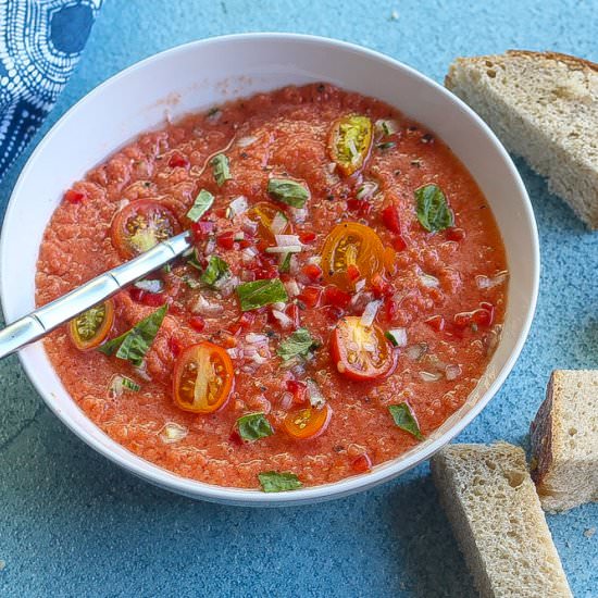Heirloom Tomato Gazpacho