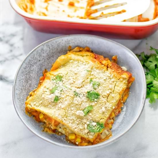 Enchilada Lasagna