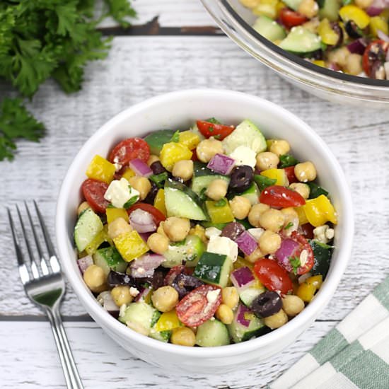 Greek Chickpea Salad