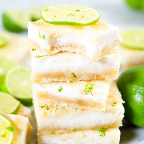 Paleo Lime Bars
