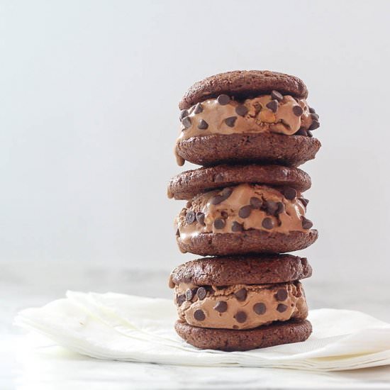 Chocolate Ice Cream Sandwich