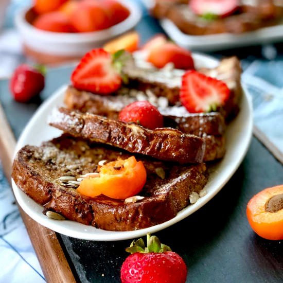 Grandma’s twisted French toast