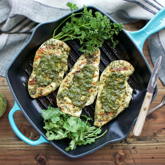 Chimichurri Grilled Chicken