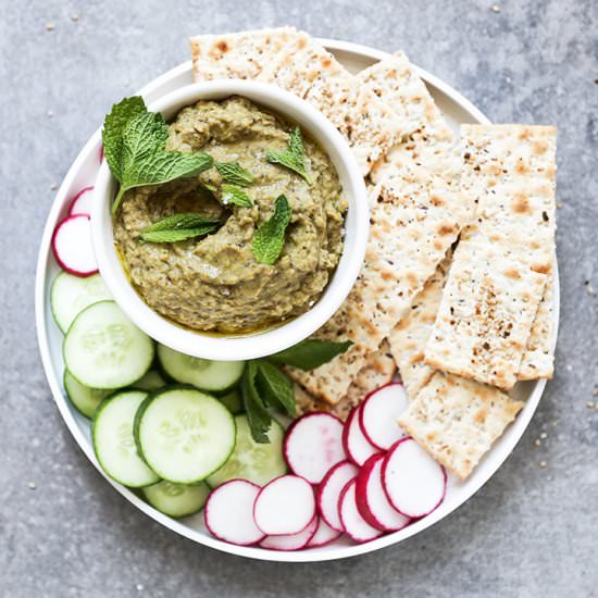Eggplant and Yogurt Dip