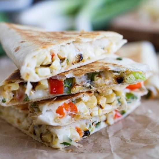 Grilled Corn Quesadillas