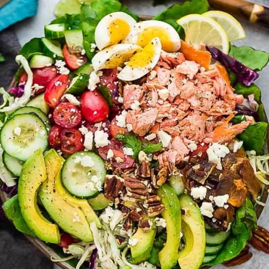 Salmon Cobb Salad