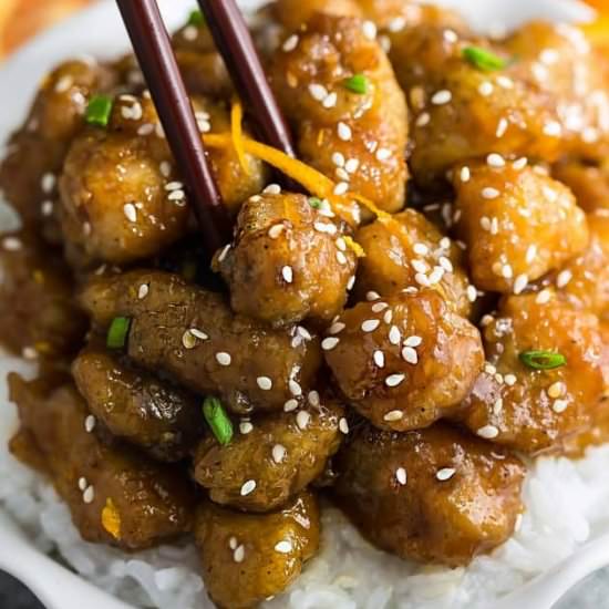 Slow Cooker Orange Chicken