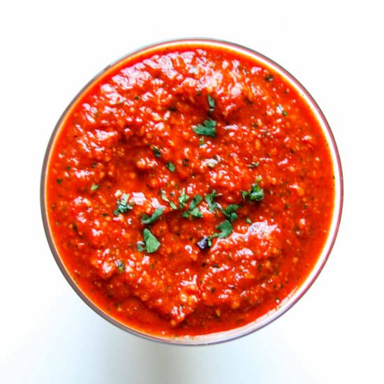 No Cook Romesco Sauce