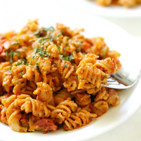 V/GF Sun-Dried Tomato Pesto Pasta