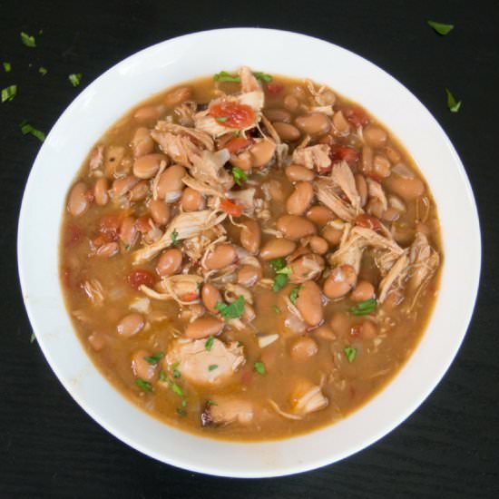 Jalapeño Beans & Shredded Chicken