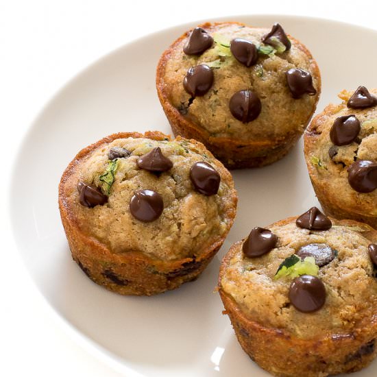 The BEST Zucchini Muffins
