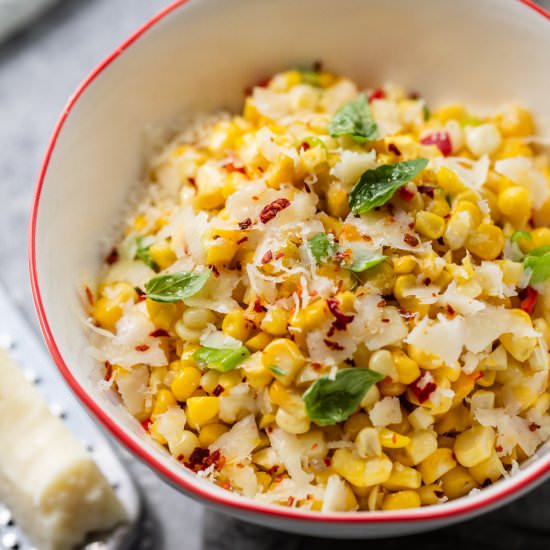 Italian Sauteed Sweet Corn