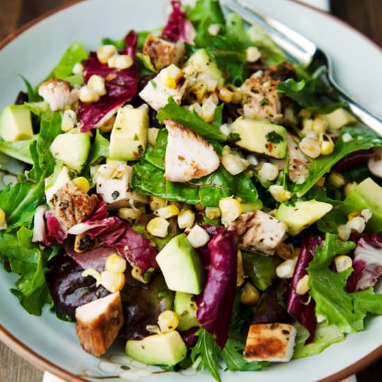 Grilled Marinated Chicken Salad