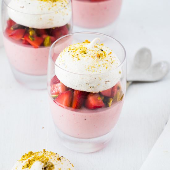 Strawberry Panna Cotta