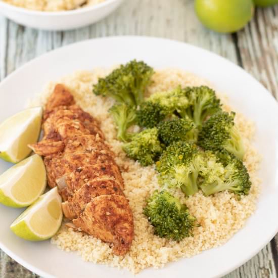 Oven Baked Lime Chicken