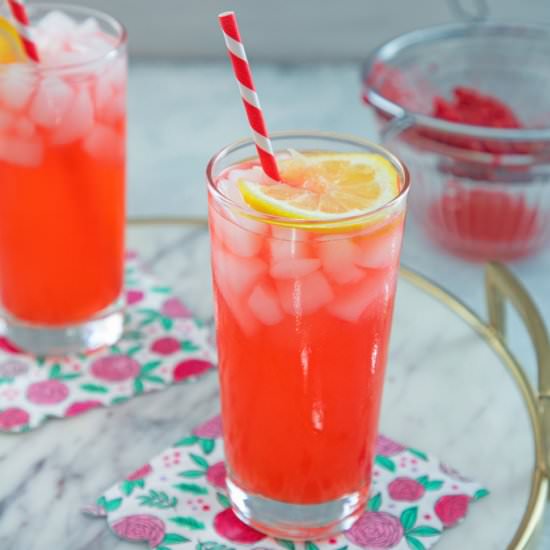 Raspberry Vodka Lemonade