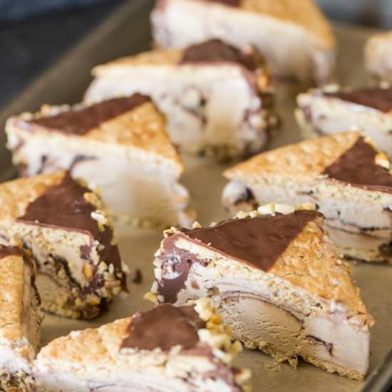 Graham Cracker Ice Cream Sandwiches