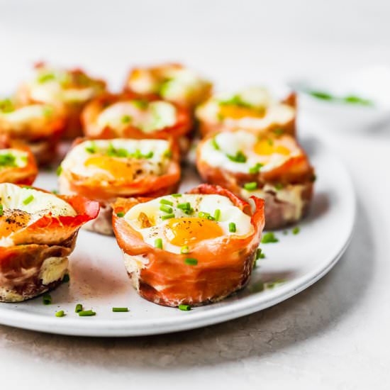 Prosciutto Egg Cups