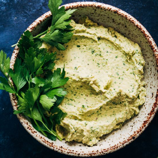 Vegan Green Goddess Hummus