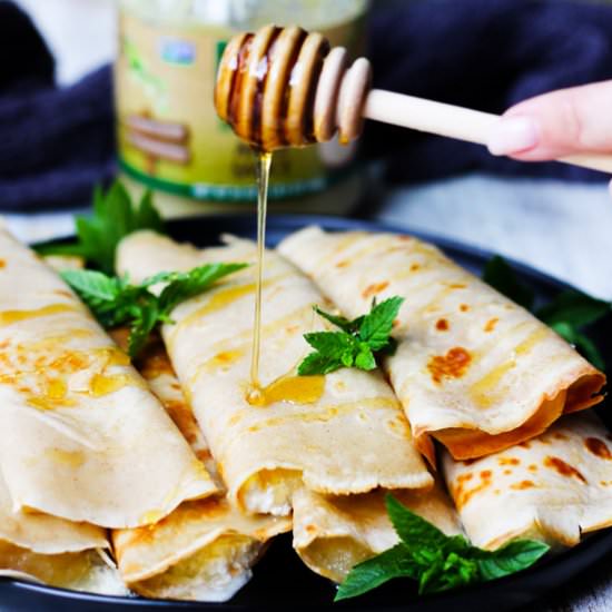 Apple Sauce Crepes