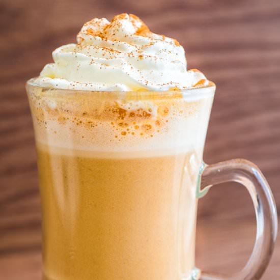 COPYCAT STARBUCKS PUMPKIN LATTE