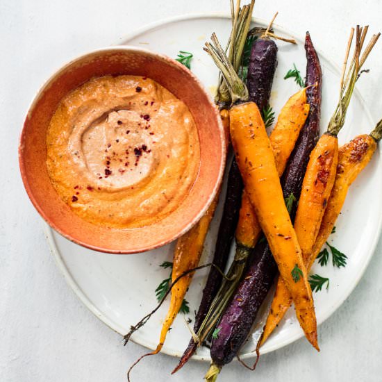 spice roasted carrots