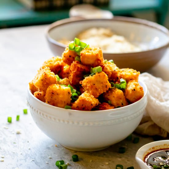 Fried Panko Tofu