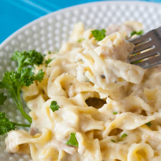 Instant Pot Tuna Noodle Casserole