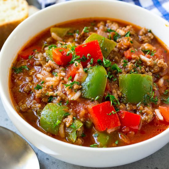 Stuffed Pepper Soup