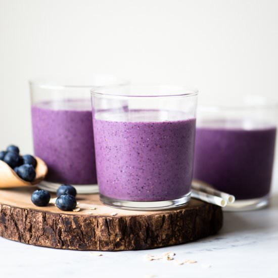 blueberry smoothie