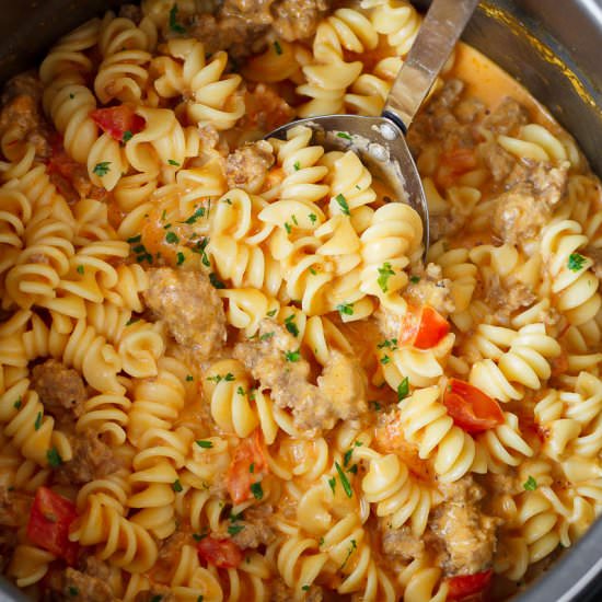 Instant Pot Sausage Pasta