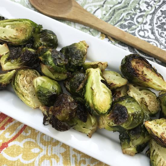 Easy Roasted Brussels Sprouts